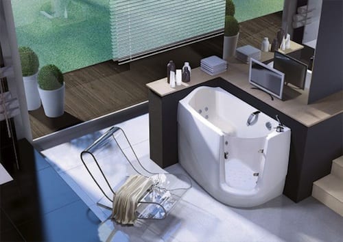 Tressee Gen-X Walk-in Bathtub For Small Spaces